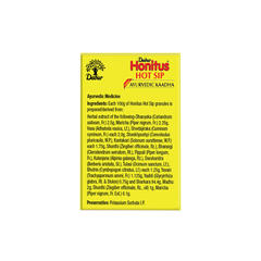 Dabur Honitus Hot Sip – Warm Ayurvedic Comfort for Cold & Cough