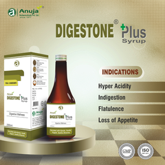 Anuja Digestone Plus Syrup (200ml)-  Digestive Wellness