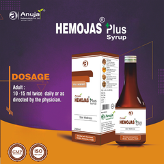 Anuja Hemojas Plus Syrup (200ml) - Respiratory Wellness