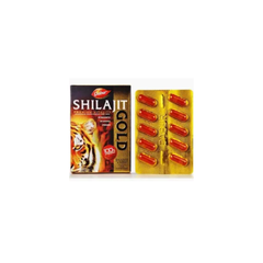 Dabur Shilajit Gold Capsules – Premium Ayurvedic Health Supplement