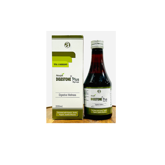 Anuja Digestone Plus Syrup (200ml)-  Digestive Wellness
