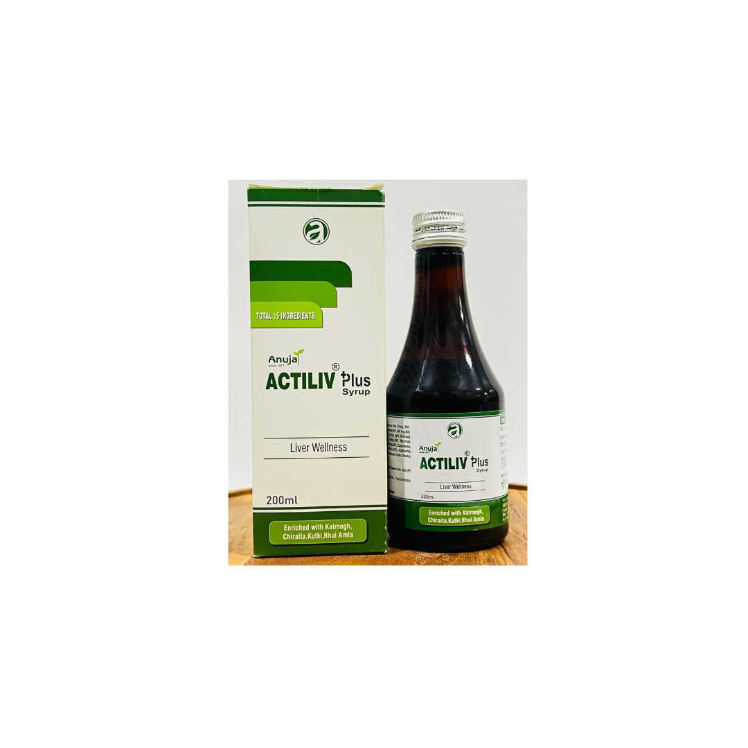 Anuja Actiliv Plus Syrup (200ml) - Digestive Wellness