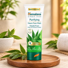 Himalaya Purifying Neem Face Wash - Clear Pimples Naturally