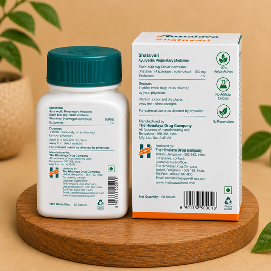 Himalaya Shatavari Tablet - Promotes Lactation & Women's Wellness
