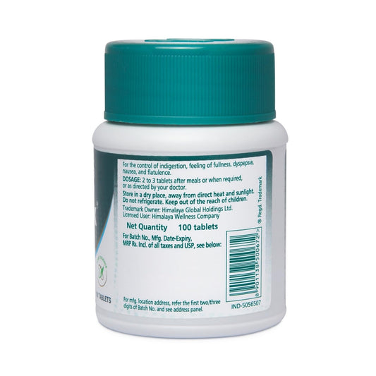 Himalaya Gasex Tablet 100 - Ayurvedic Digestive Support Tablets