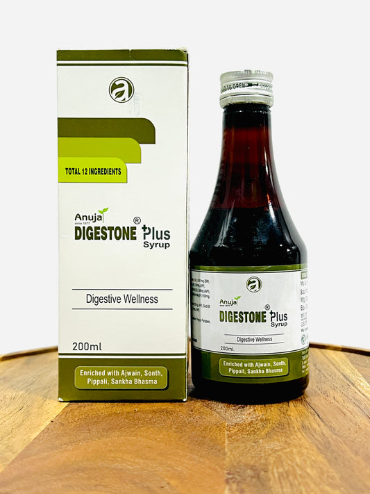 Anuja Digestone Plus Syrup (200ml)-  Digestive Wellness