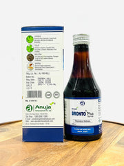 Anuja Bronto Plus Syrup (200ml) - Respiratory Wellness