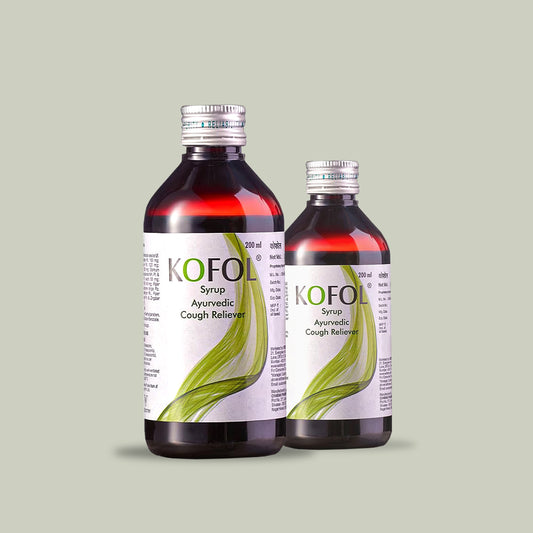Charak Kofol Ayurvedic Syrup for Cough Relief