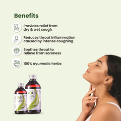 Charak Kofol Ayurvedic Syrup for Cough Relief