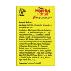 Dabur Honitus Hot Sip – Warm Ayurvedic Comfort for Cold & Cough