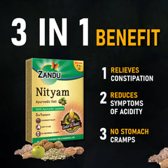 Zandu Nityam Vati Ayurvedic Tablets