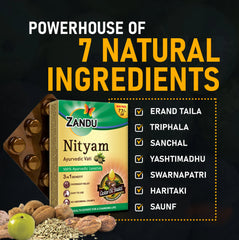 Zandu Nityam Vati Ayurvedic Tablets
